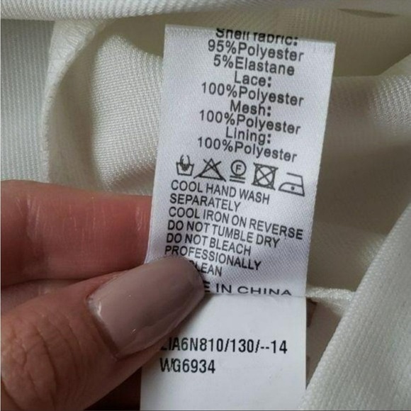 NWT ASOS Rare London Get Off Of My Cloud Mini Dress - Size 10 - Picture 6 of 7